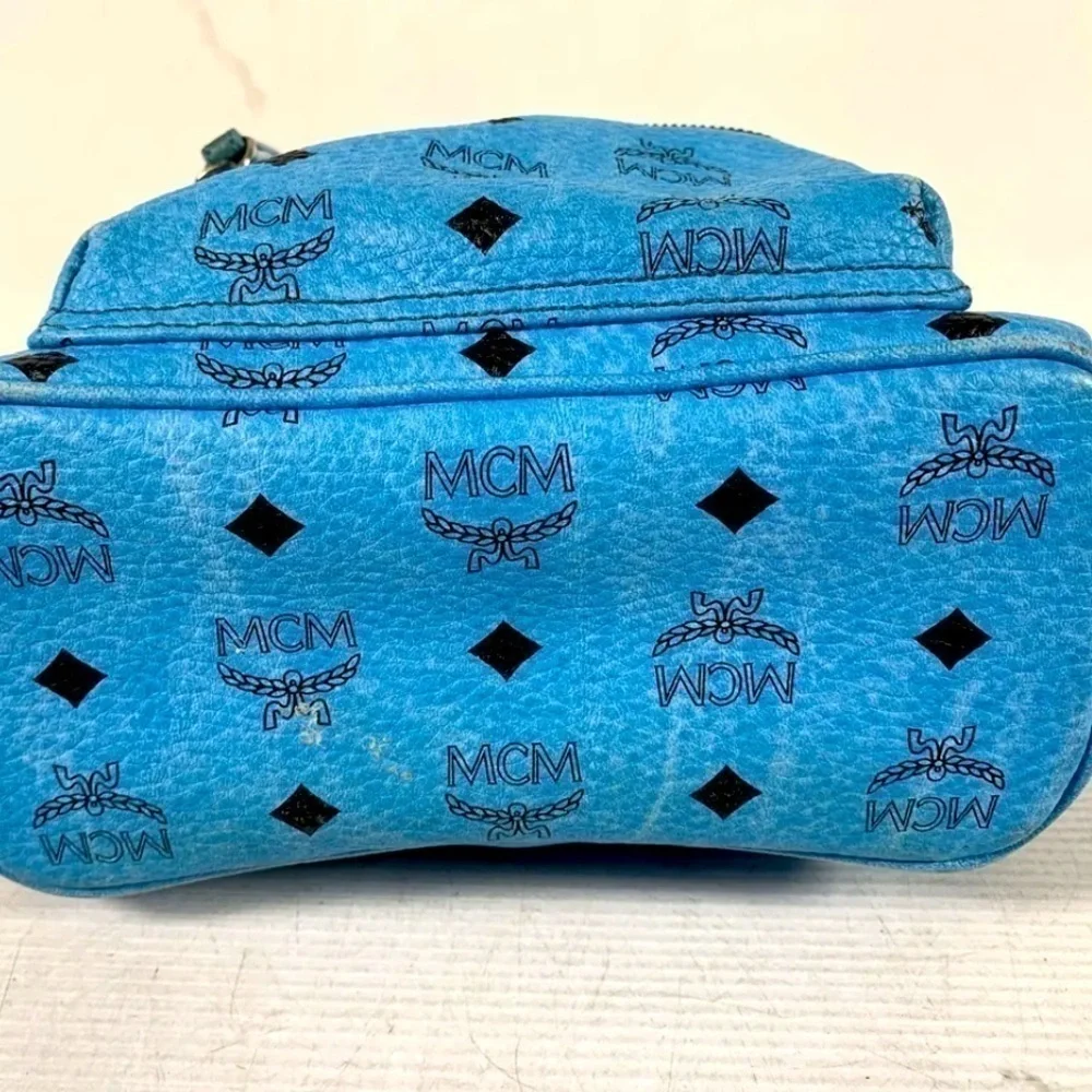 MCM backpack blue